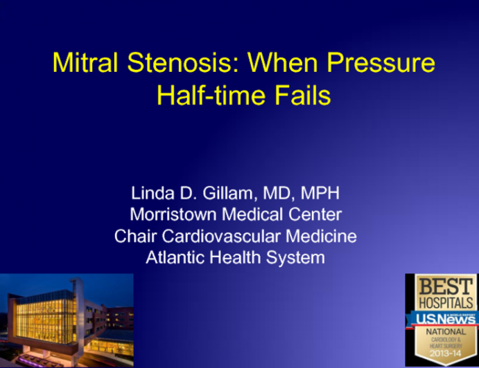 Mitral Stenosis: When Pressure Half-time Fails
