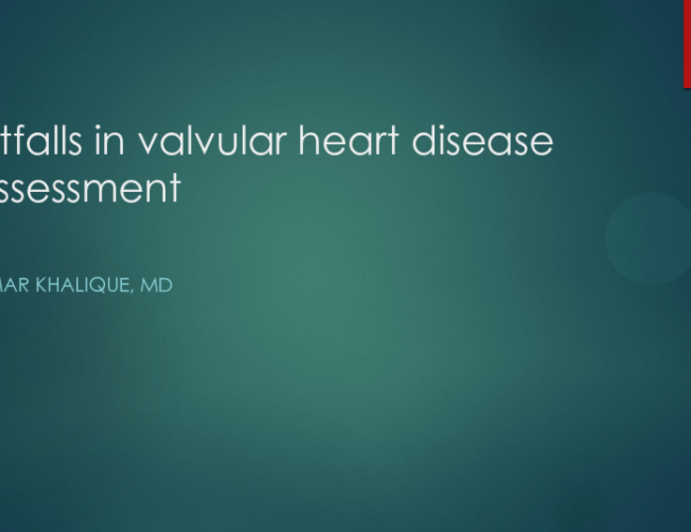 Pitfalls in valvular heart disease assessment