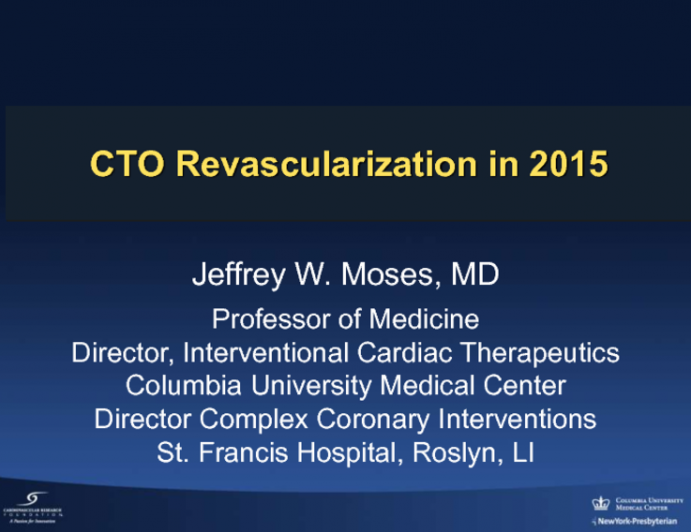 CTO Revascularization in 2015 | tctmd.com