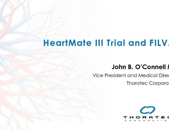 HeartMate III Trial and FILVAS