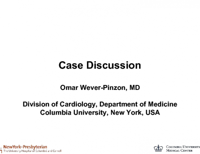 Case Discussion: Imaging