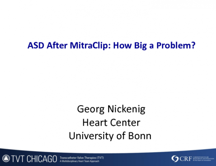 ASD After MitraClip: How Big a Problem?