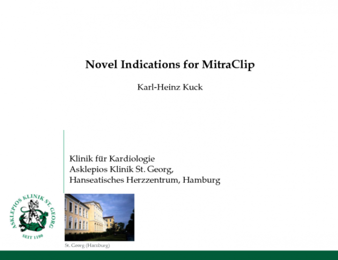 Novel Indications for MitraClip