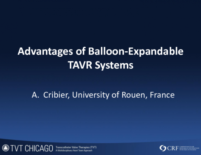 Advantages of Balloon-Expandable TAVR Systems