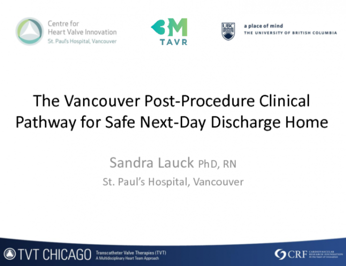 The Vancouver Postprocedural Clinical Pathway for Safe Next-Day Discharge Home