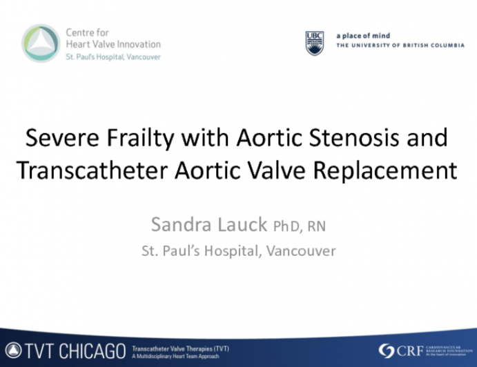 Case Presentation: Severe Frailty With AS and TAVR