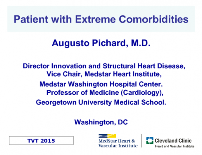 Case Presentation: AS With Extreme Comorbidities (the Futile Patient)