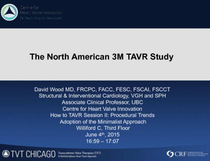 The North American 3M TAVR Study: Evaluating the Efficacy, Feasibility, and Safety of Next-Day Discharge Home in Patients Undergoing Elective Transfemoral TAVR