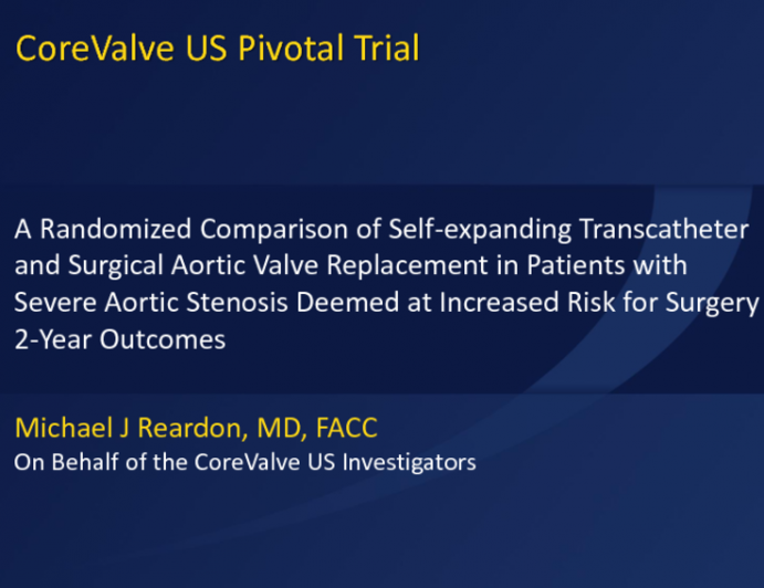 CoreValve US 2-Year Follow-up