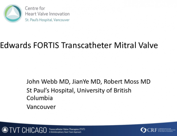 Edwards Fortis and Neovasc Tiara taped cases