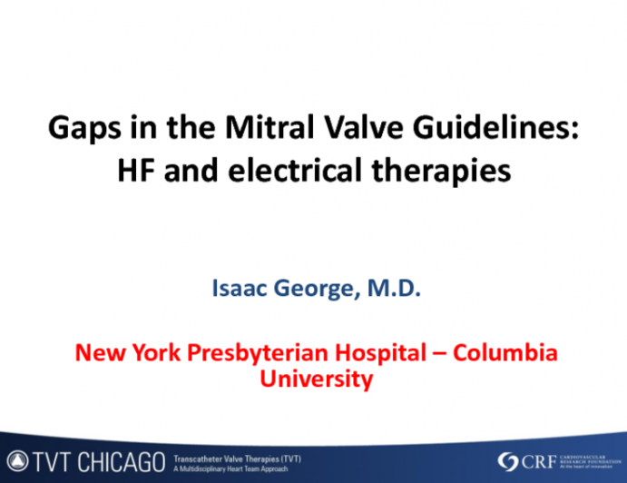 Gaps in the Guidelines II: Heart Failure and Electrical Therapies