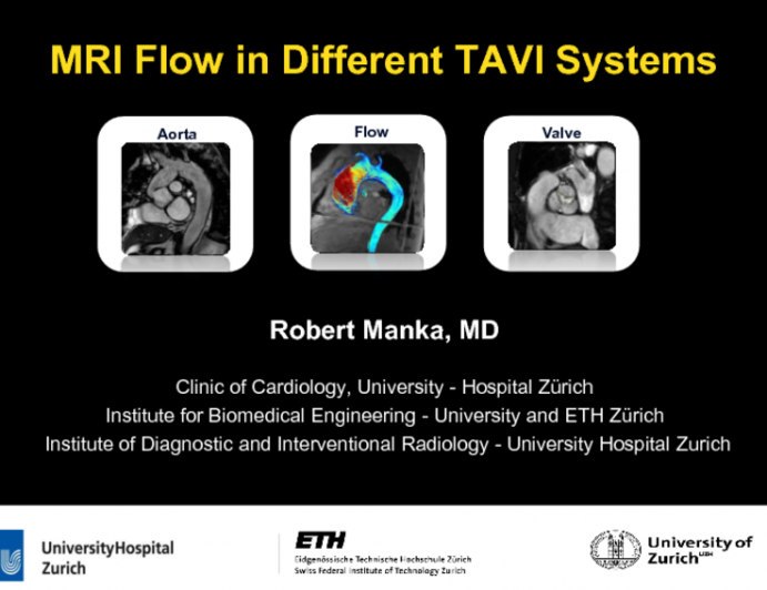 MRI Flow Characteristics in Different TAVI Systems