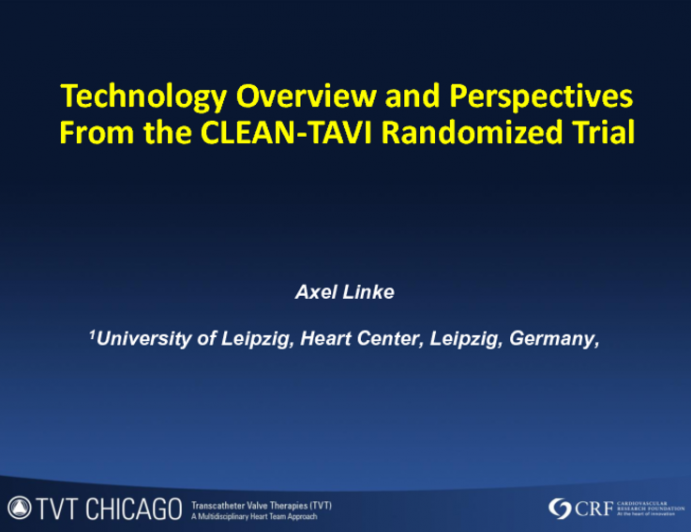 Technology Overview and Perspectives From the CLEAN-TAVI Randomized Trial