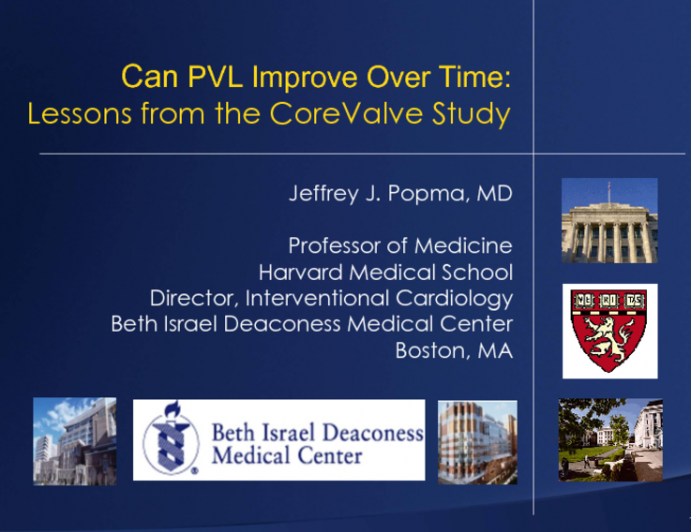 Can PVR Improve After TAVR? Time Course and Insights From the US CoreValve Trials