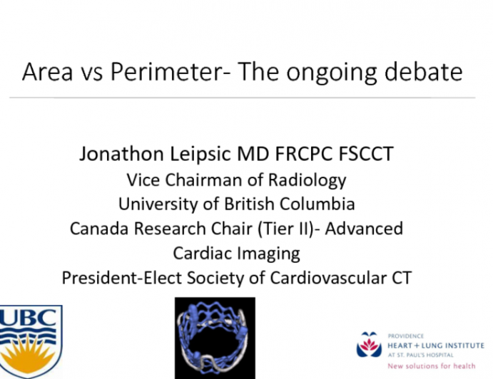 Area vs Perimeter: What Is the Rationale Between the Edwards and CoreValve Sizing Methods?