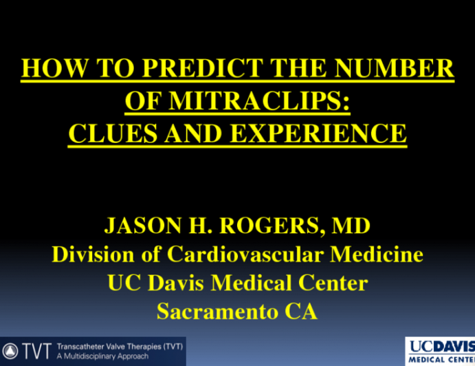 How to Predict the Number of Clips: Clues and Experience