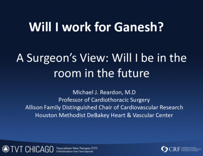 A Surgeons View: Will I Be in the Room in the Future?