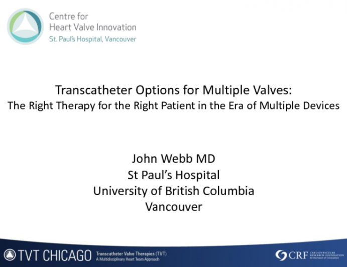 Transcatheter Options for Multiple Valves: The Right Therapy for the Right Patient in the Era of Multiple Devices