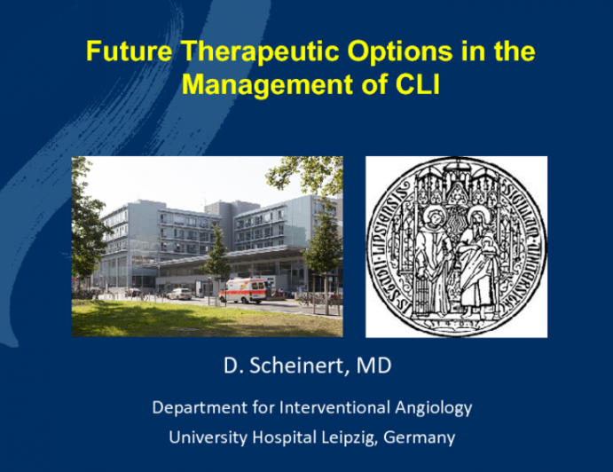 Future Therapeutic Options in the Management of CLI