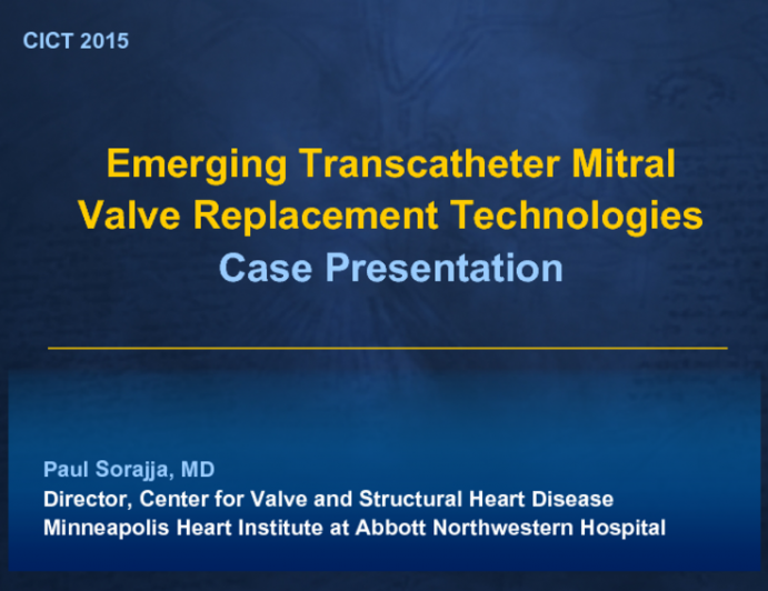 Emerging Transcatheter Mitral Valve Replacement Technologies