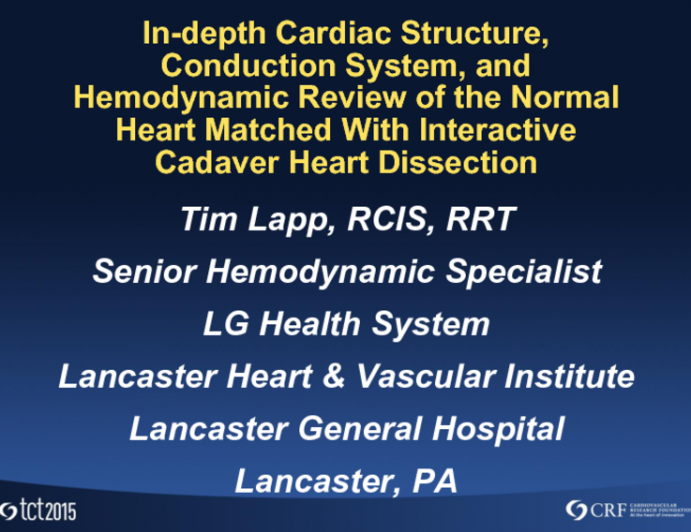 In-depth Cardiac Structure, Conduction System, and Hemodynamic Review of the Normal Heart Matched With Interactive Cadaver Heart Dissection