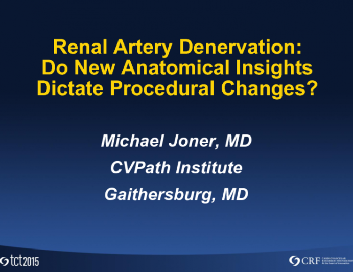 Nerve Distribution Along the Renal Arteries: From the Branches to the Ostium