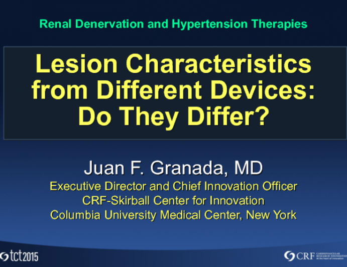 Lesion Characteristics From the Different Devices: Do They Differ?