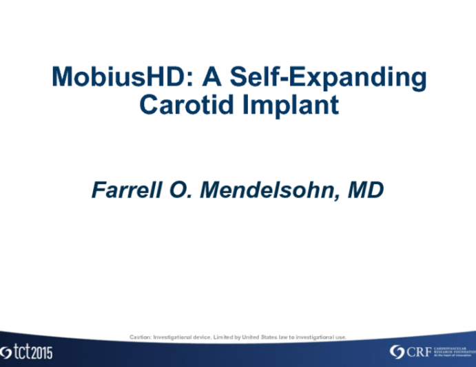 Mobius HD: A Self-Expanding Carotid Implant