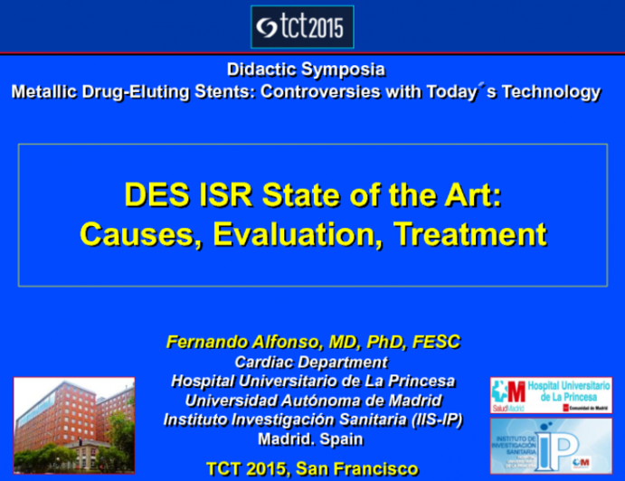 Drug-Eluting Stent Restenosis State of the Art: Causes, Evaluation, and Treatment