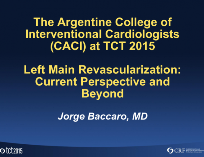 Case Presentation: Guided Left Main PCI