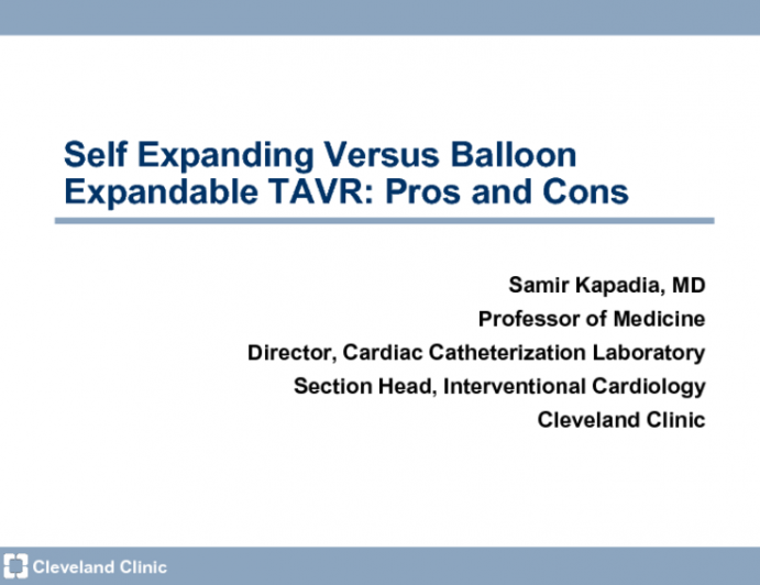 Self-Expanding vs Balloon-Expandable TAVR: Pros and Cons