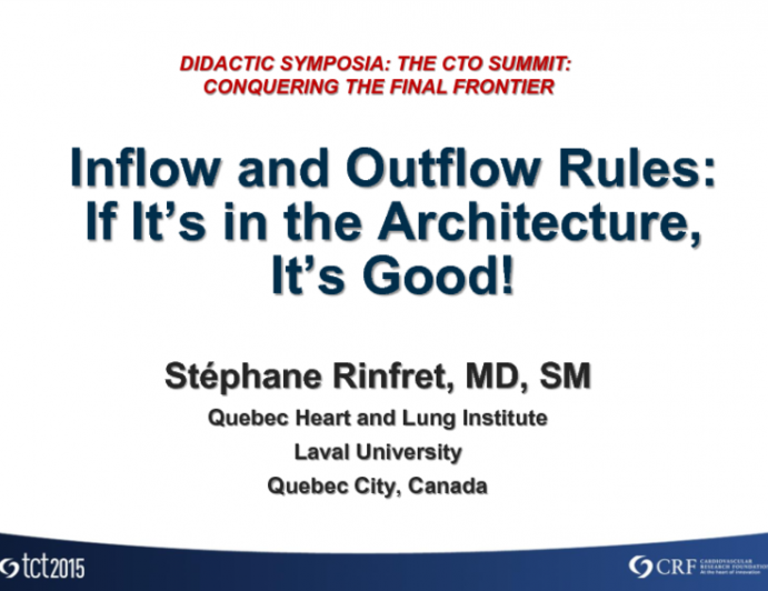 Inflow and Outflow Rules: If Its in the Architecture, Its Good!