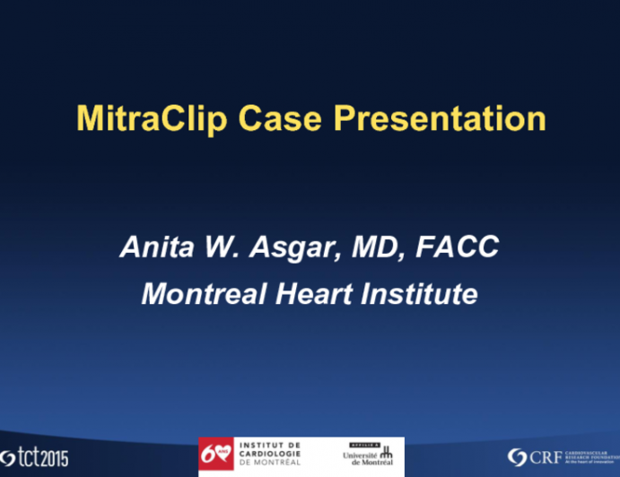 MitraClip Case Presentation