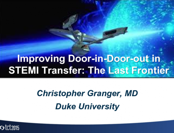 Improving Door-in-Door-out in STEMI Transfer: The Last Frontier