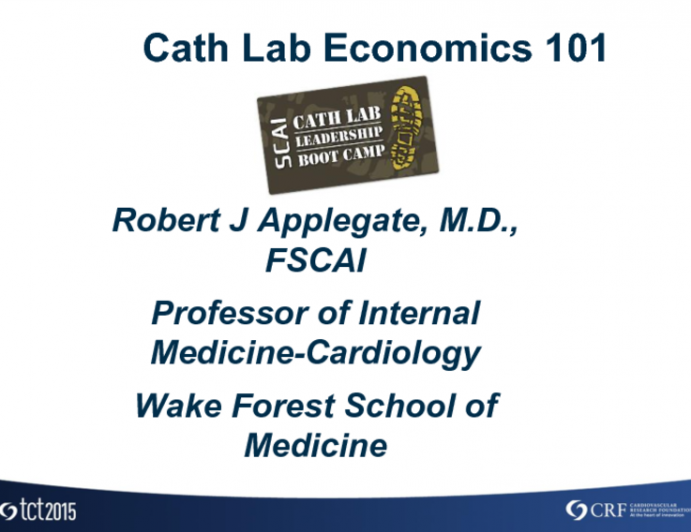 Cath Lab Econ 101