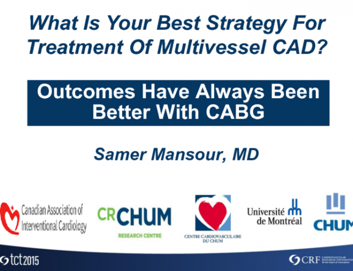 Outcomes Have Always Been Better With CABG