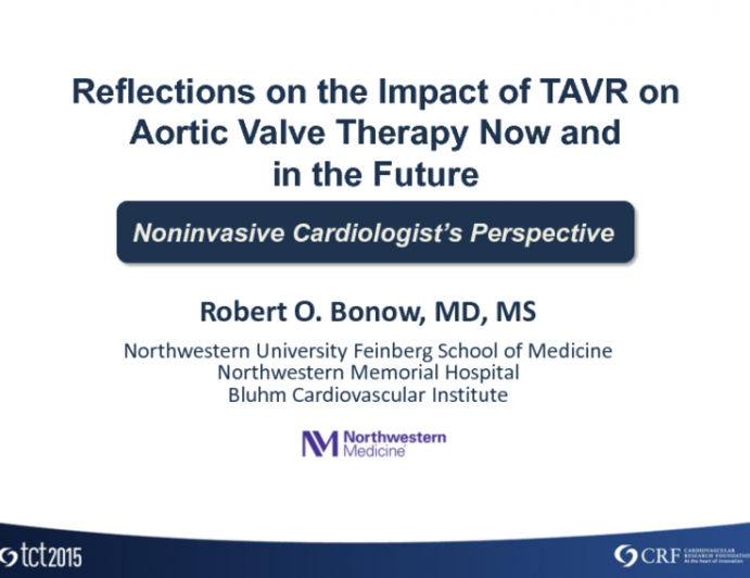 Pioneers Corner: Reflections on the Impact of TAVR on Aortic Valve Therapy (Now and in the Future)  The Noninvasive Cardiologists Perspective