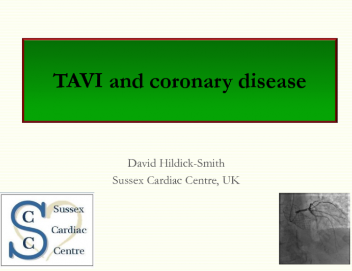 Status Updates on New TAVR Indications 3: Aortic Stenosis + Coronary Artery