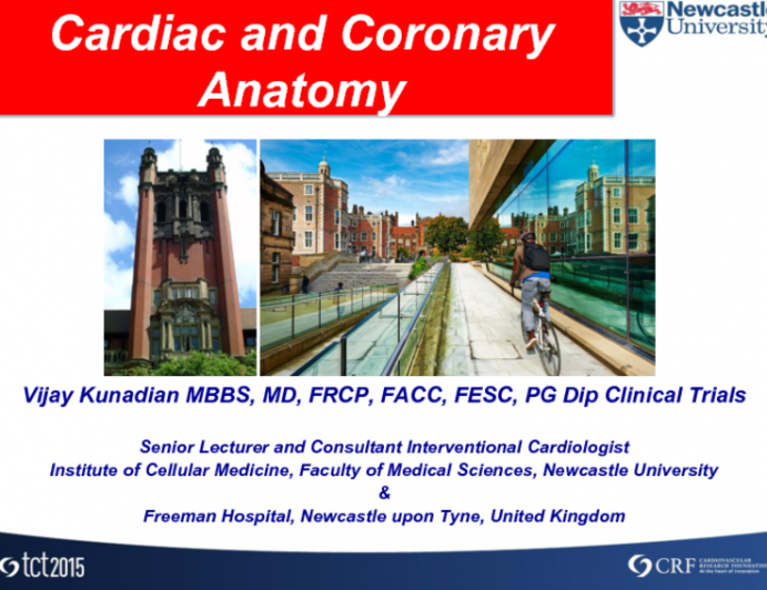 Cardiac and Coronary Anatomy