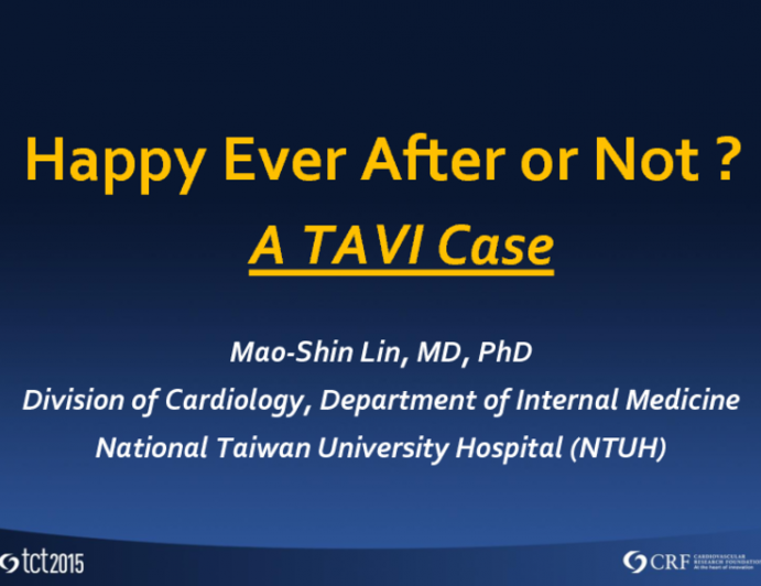 Case 4: Happy Ever After or Not? (TAVR With Persistent AR)