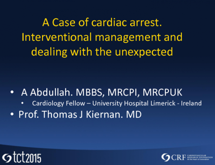 Case 4: RCA Occlusion and LMS Dissection