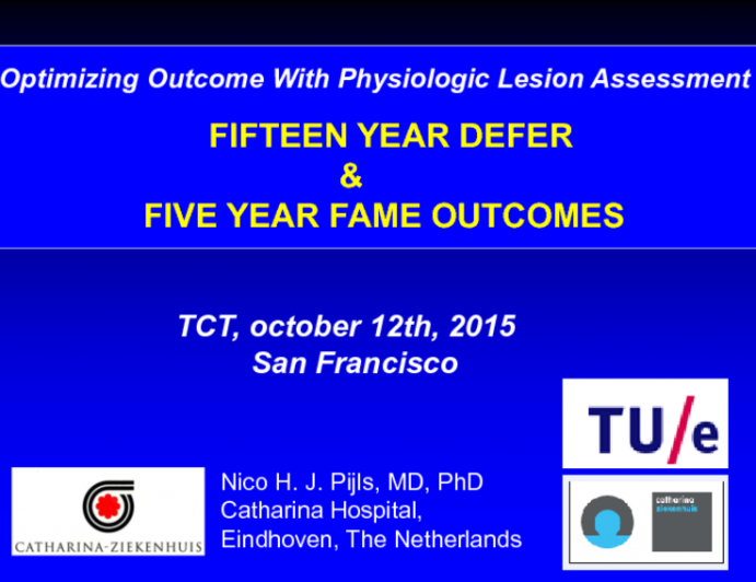Fifteen-Year DEFER and 5-Year FAME Outcomes