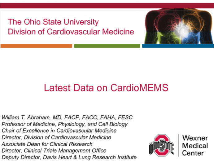 Latest Data on CardioMEMS