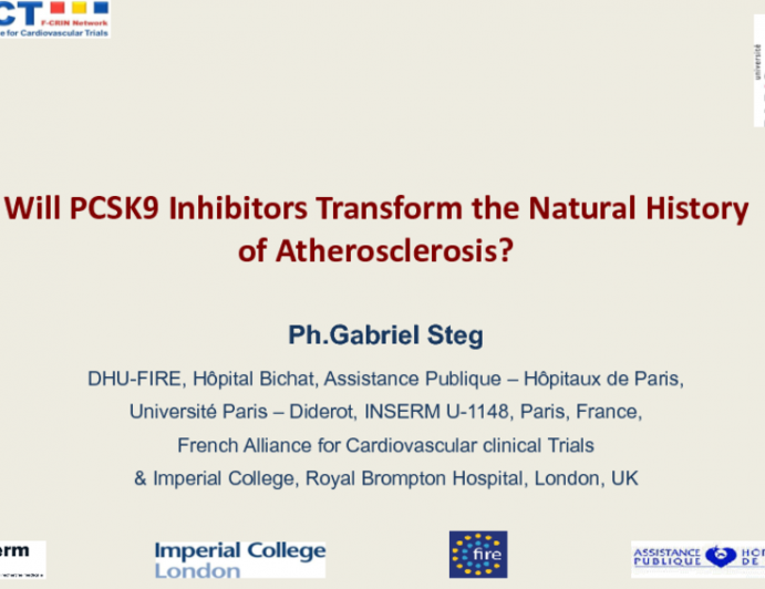 Will PCSK9 Inhibitors Transform the Natural History of Atherosclerosis?