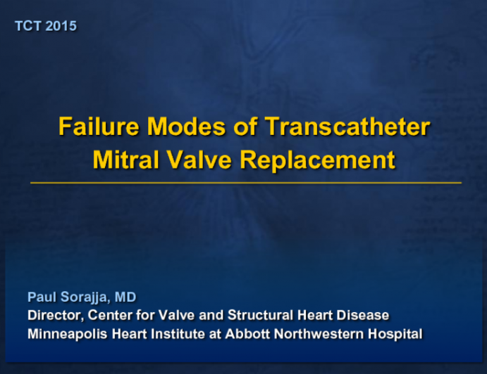 Failure Modes for Transcatheter MV Replacement and Their Implications: Paravalvular Leaks, LVOT, Embolization, and More