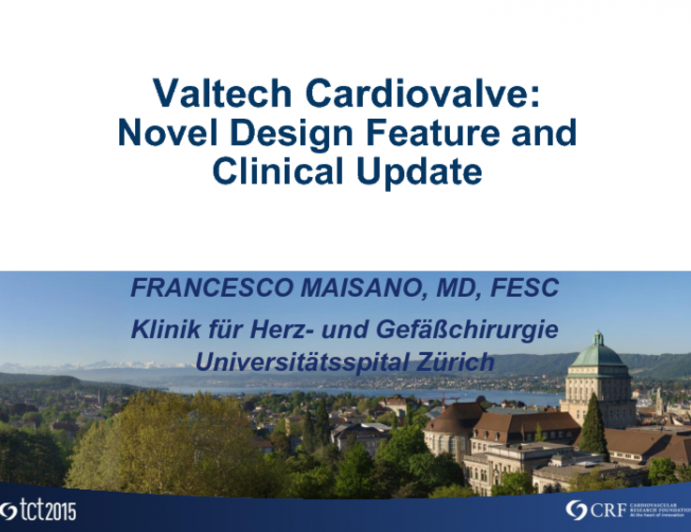 Valtech Cardiovalve: Novel Design Features and Clinical Updates