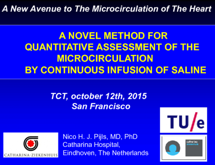 A Novel Method for Quantitative Assessment of the Microcirculation by Continuous Saline Infusion