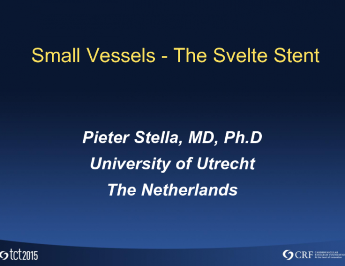 Case 8: Small Vessels - The Svelte Stent