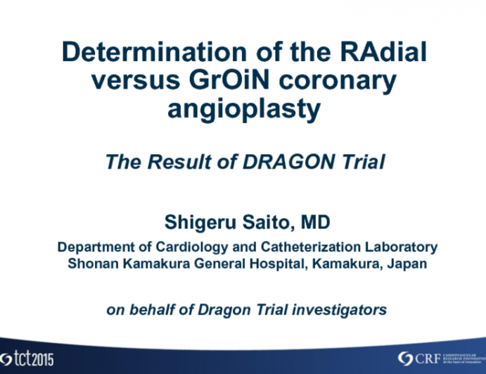 LBCT- A Prospective Randomized Trial of Transradial vs Transfemoral Access in Patients Undergoing Coronary Angiography and Intervention