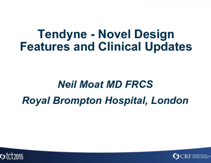 Tendyne: Novel Design Features and Clinical Updates